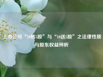 上市公司“10转5股”与“10送5股”之法律性质与股东权益辨析